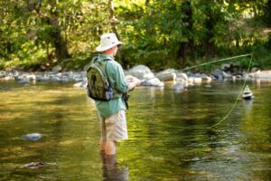 Fishing in the Smoky Mountains